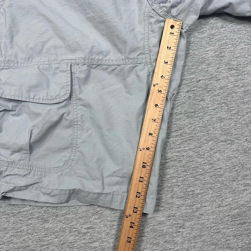 Nike Jordan Cargo Shorts Mens 36 Gray Ripstop Drawstring MJ 23 Outdoor STAINS